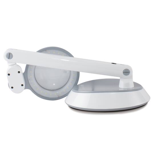 Ottlite Space-Saving LED Magnifier Desk Lamp
